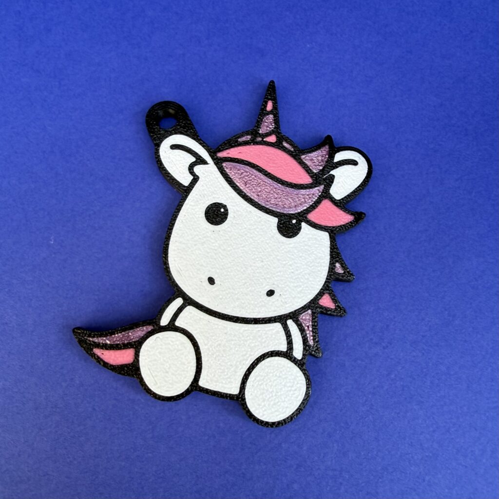 Unicorn Keychain